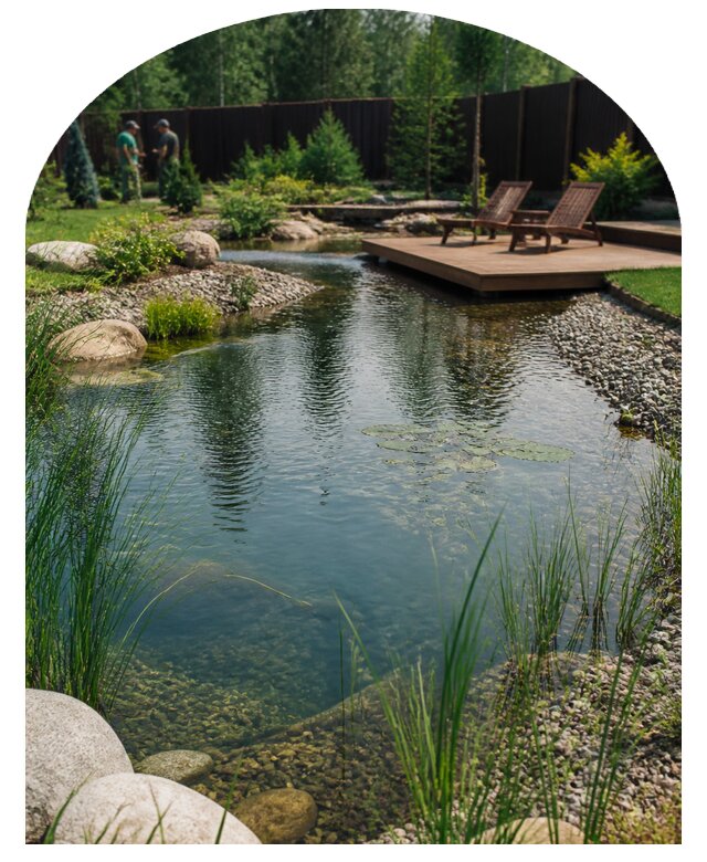 Биопруд под ключ в Холмске по цене от 256775 р. | Метпроект-Хлм